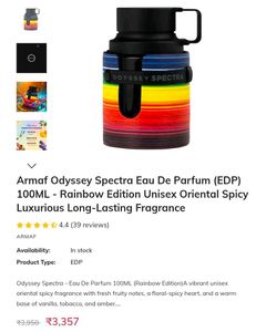 ARMAF Odyssey Spectra Rainbow Edition EDP