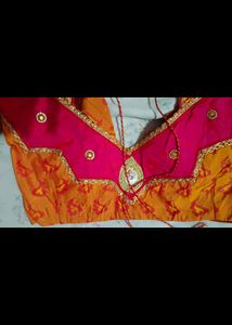 New Pattu Saree Stone Work With Blouse