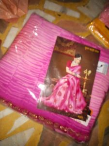 R.G. Sarees - Chili Butter Saree