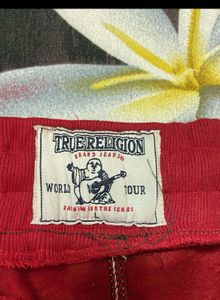 Red True Religion Sweatpants original