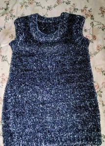 Knit Sleeveless Handmade sweater