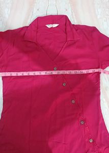 Beautiful Fushia Pink Tunic Top