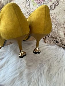 Stylish Mustard Heels