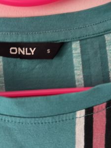 ONLY Sea Blue Colour Crop Top