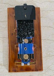 Handcrafted Model of a Train Engine