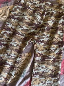 Camouflage Print Jeans