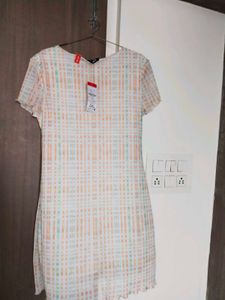 Chic Plaid Mini Dress