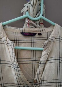 Checkered Kurta