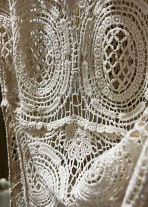 Boho Crochet Mini Dress