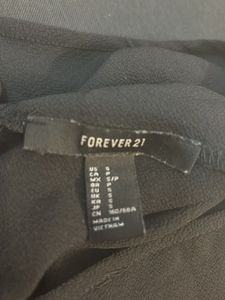Black Romper FOREVER21 (XS-S)