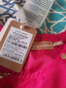 Pink Sequin Tulle Dress With Tag