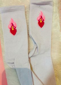 Cute Flame unisex socks
