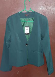 Zink London Brand Deep Green Blazer M Size