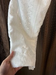 Pure Chikankari Kurti 🤍