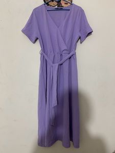 Max Lilac Midi Dress