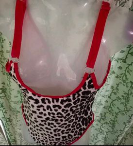 Leopard Print Bodysuit