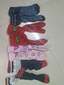 Assorted Cozy Socks Lot of 4