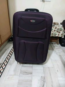 Luggage Set - Burgundy &amp; Purple