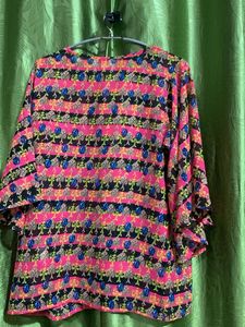 Printed Boxy Top