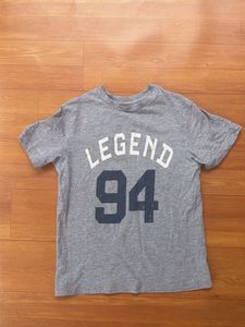 Grey "Legend 94" Graphic T-Shirt