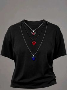 Gothic Bat Cross Necklace