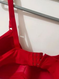Red Padded Bra new and fix rate