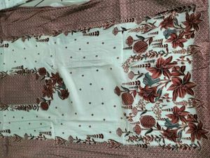 Beautiful Floral Print Dress Material
