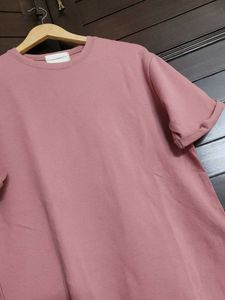 Rose Pink Basic T-Shirt