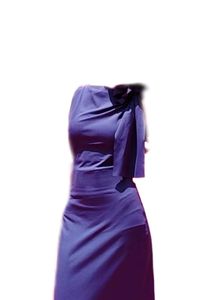 Elegant Blue Maxi Dress