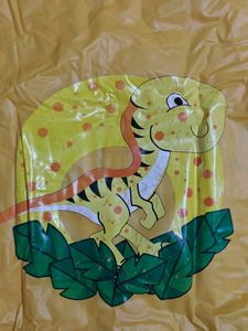 Babyhug Yellow Dino Raincoat for Kids
