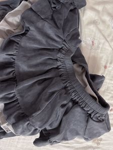 Cute Ruffle Skirt and Top Set