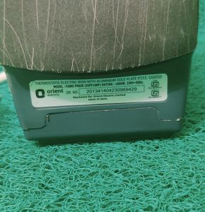 Orient Electric Dry Iron . Like New. Good Conditio