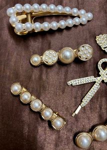 Pearl Hair Clip Set