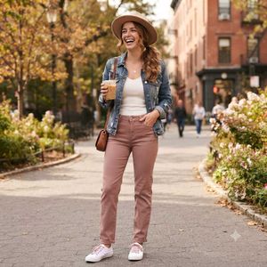 Comfortable Mauve Jens