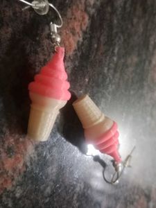 Modern Cute Food Theme Earrings Set