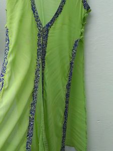 Green 4 peice Sharara