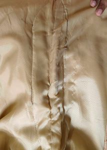 Tan Sherwani With Attached Dupatta