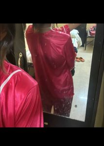 Satin Pajama Set - Pink