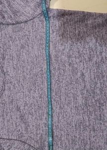 Women's Trendy Purple Cropped pullover top