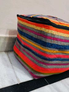 🇳🇿💫🎀Colorful Striped Storage Bag