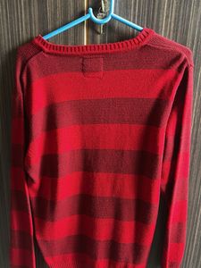 Ruggers Striped V-Neck Sweater