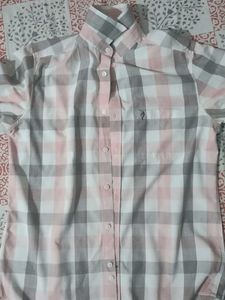 Indian Terrain Slim Fit Half sleeve Checkered Shir