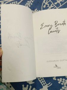 Every Breath Counts by Sudharani Gupta