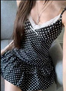 y2k Polka Dot Dress