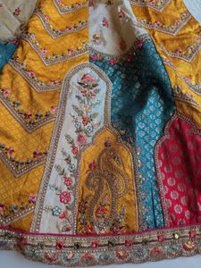 Vibrant Patchwork Lehenga Choli Set