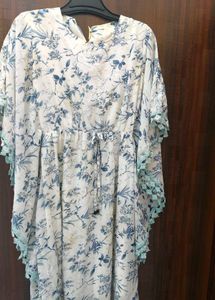 Print Kaftan Dress