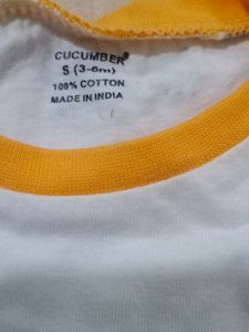 Cucumber Baby Tee with pant