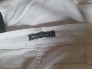WHITE CARGO PANTS (ZUDIO)