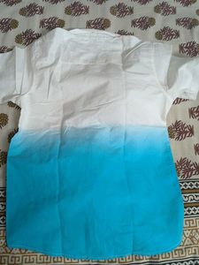 Men's Ombre Short Sleeve Shirt