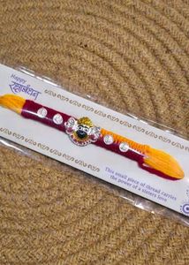 chandi ki Rakhi Bracelet